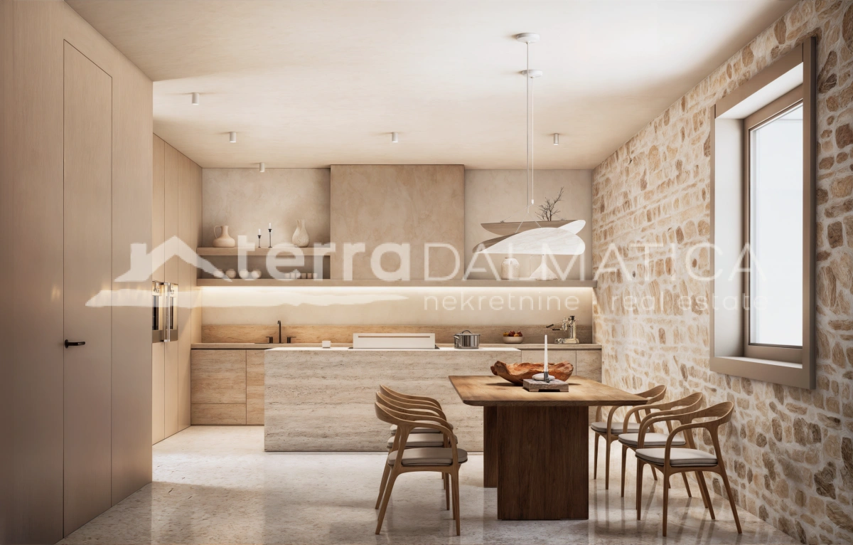 Przyszła luksusowa kamienna willa na wyspie Brač – połączenie historycznego dziedzictwa i nowoczesnego designu