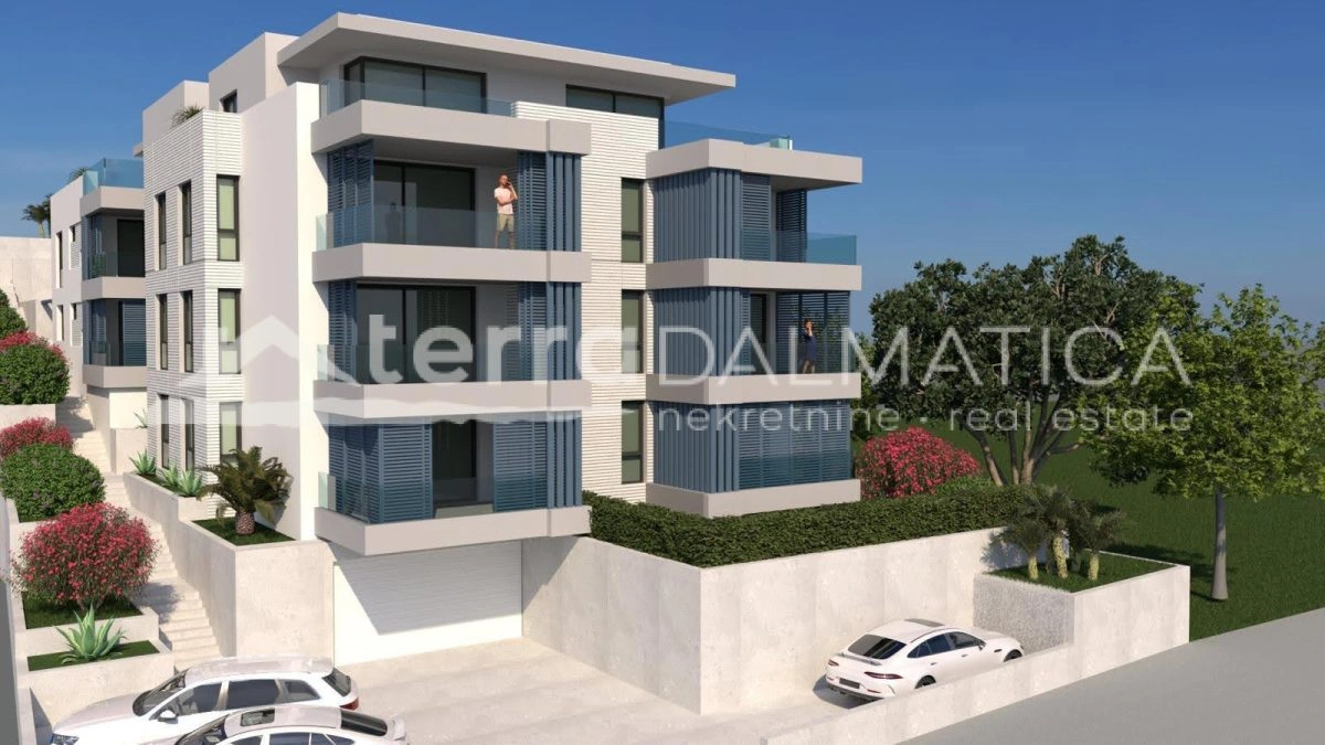 Prostorno stanovanje 115 m² z velikimi terasami in pogledom na morje – Primošten