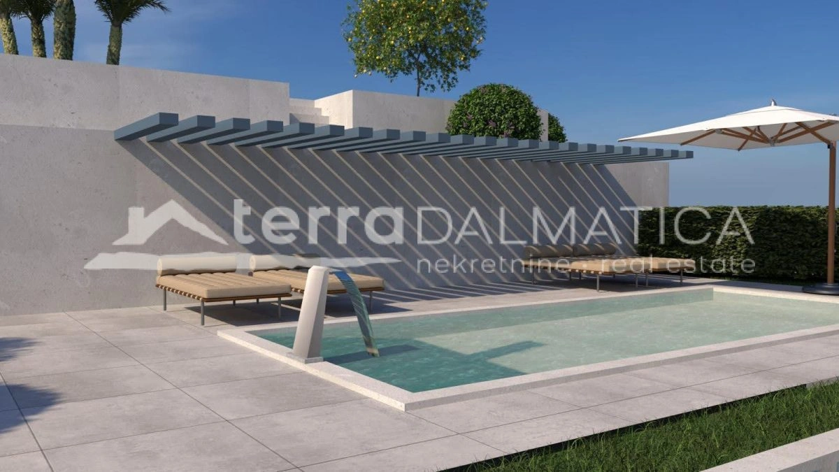 Prostorno stanovanje 115 m² z velikimi terasami in pogledom na morje – Primošten