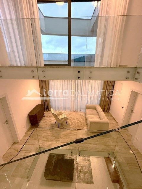 Umgebung von Rogoznica, Luxusvilla mit Infinity-Pool, 100 m vom Meer entfernt