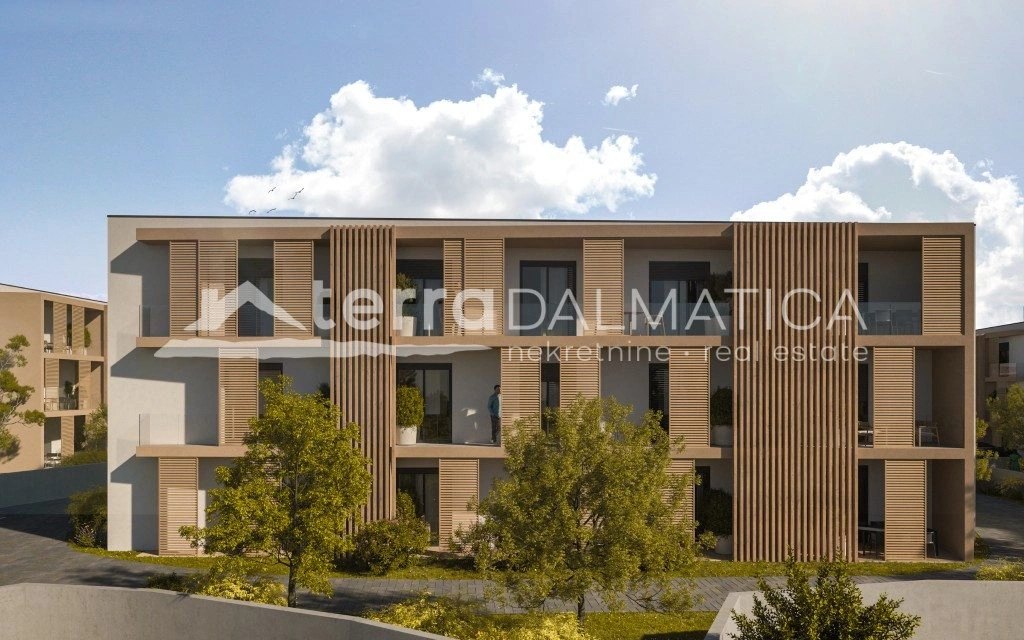 Apartmán ve Vodicích - novostavba, přízemí s terasami