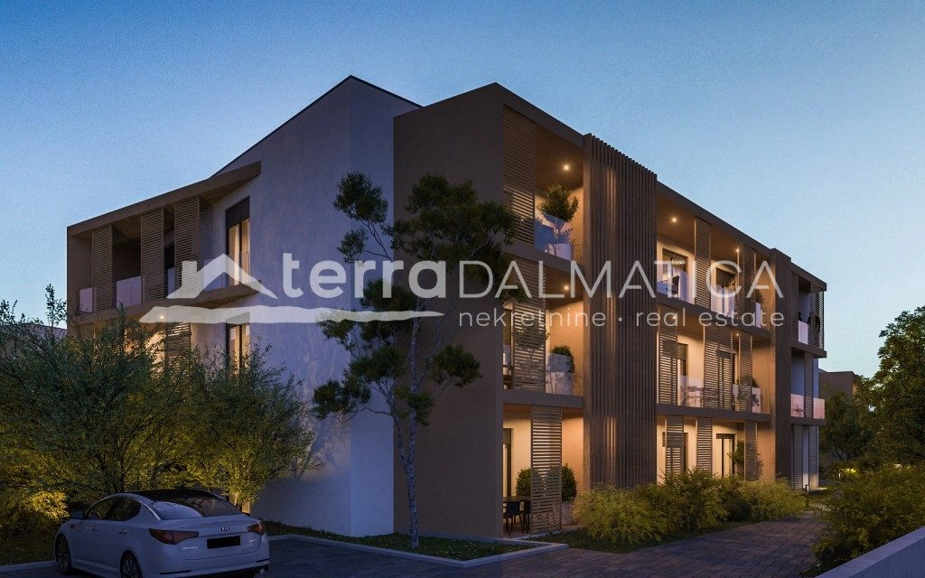 Apartmán ve Vodicích - novostavba, přízemí s terasami