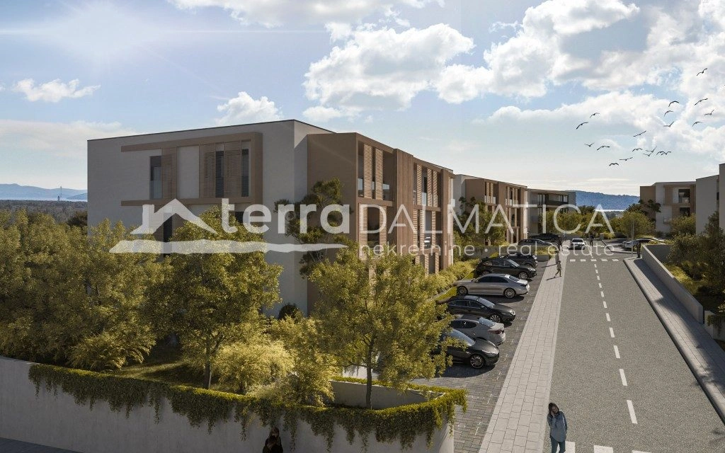 Apartmán ve Vodicích - novostavba, přízemí s terasami