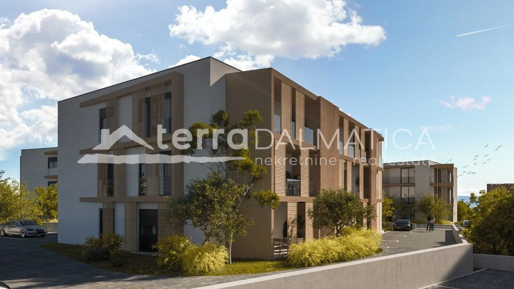 Komfortní apartmán ve druhém patře s terasou – Vodice