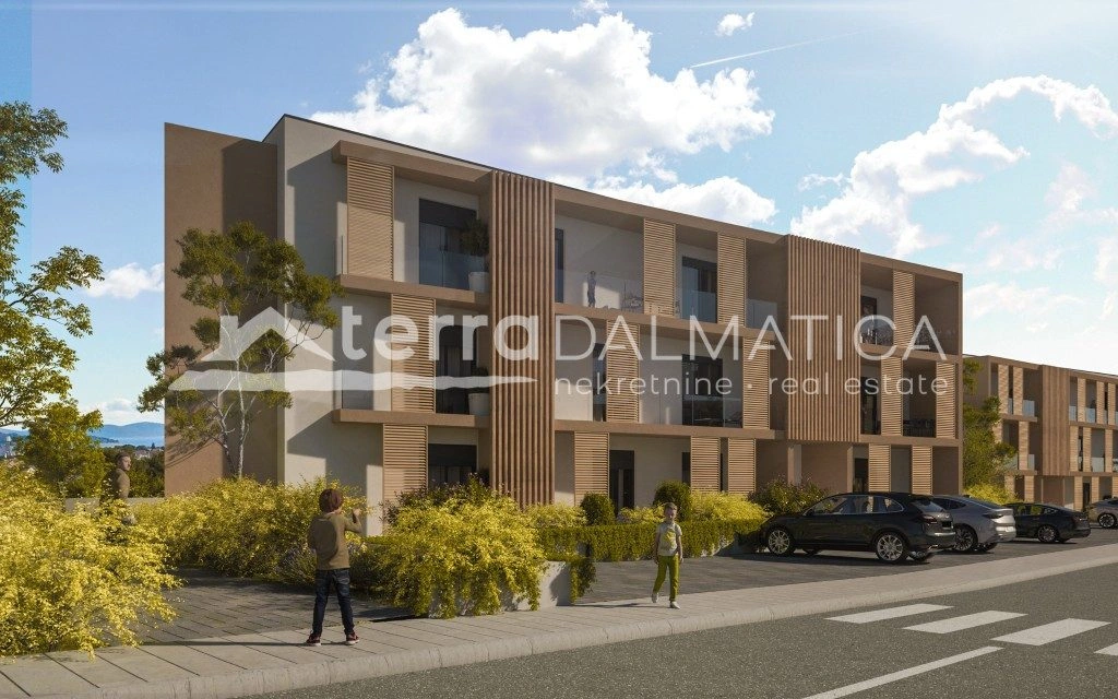 Komfortní apartmán ve druhém patře s terasou – Vodice