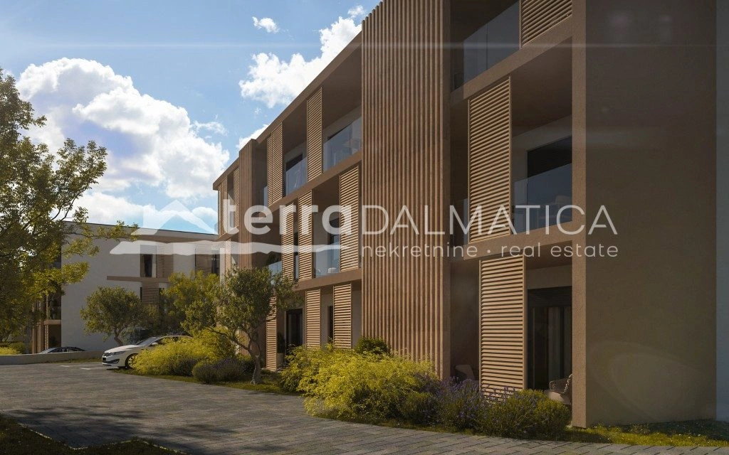 Moderní apartmán ve Vodicích - novostavba, výhled na moře