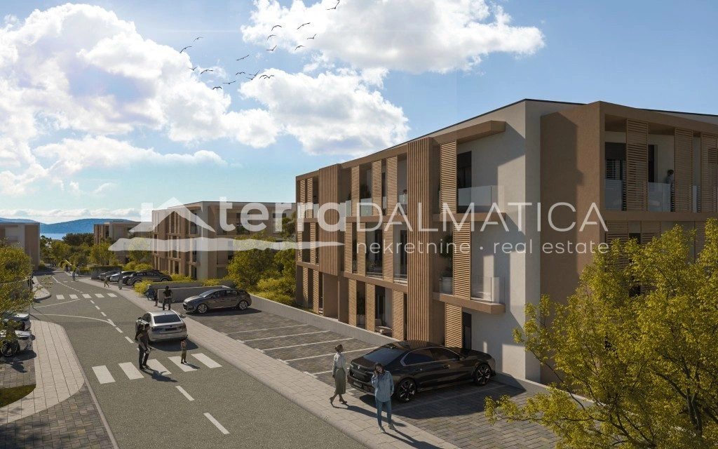 Moderní apartmán ve Vodicích - novostavba, výhled na moře
