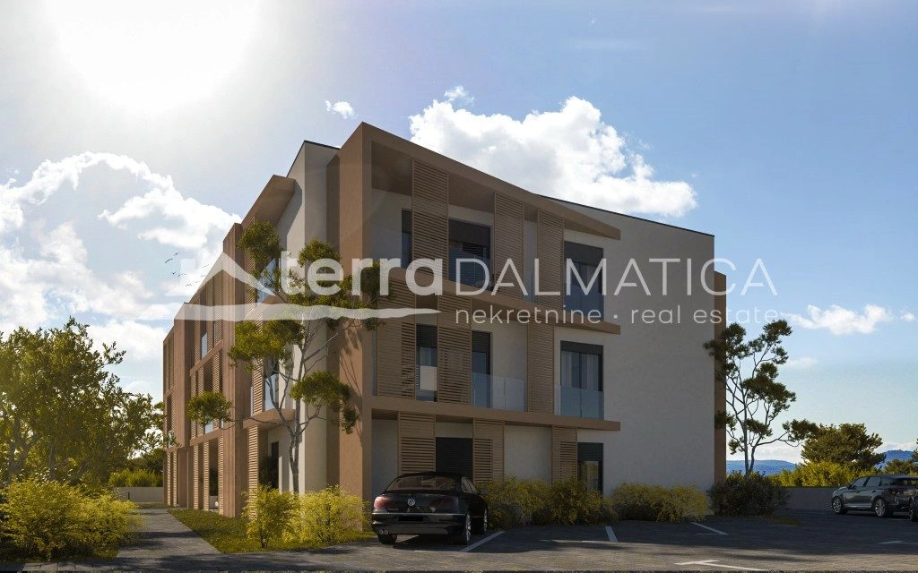 Moderní apartmán ve Vodicích - novostavba, výhled na moře