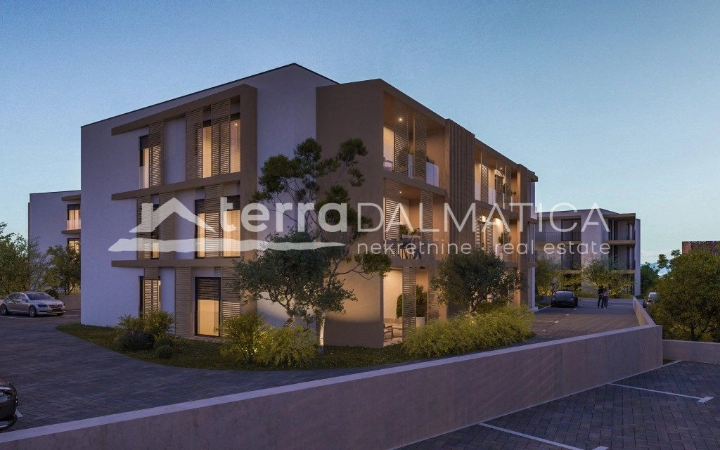 Moderní apartmán ve Vodicích - novostavba, výhled na moře