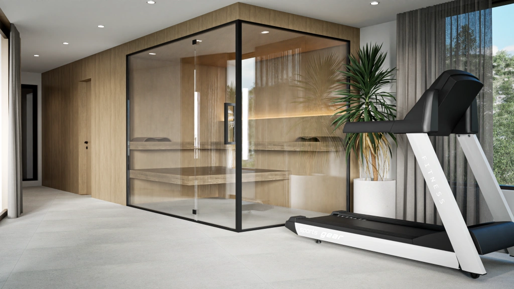 Primosten-Kroatien, exklusive Villa im modernen Design mit Panoramablick auf den Archipel