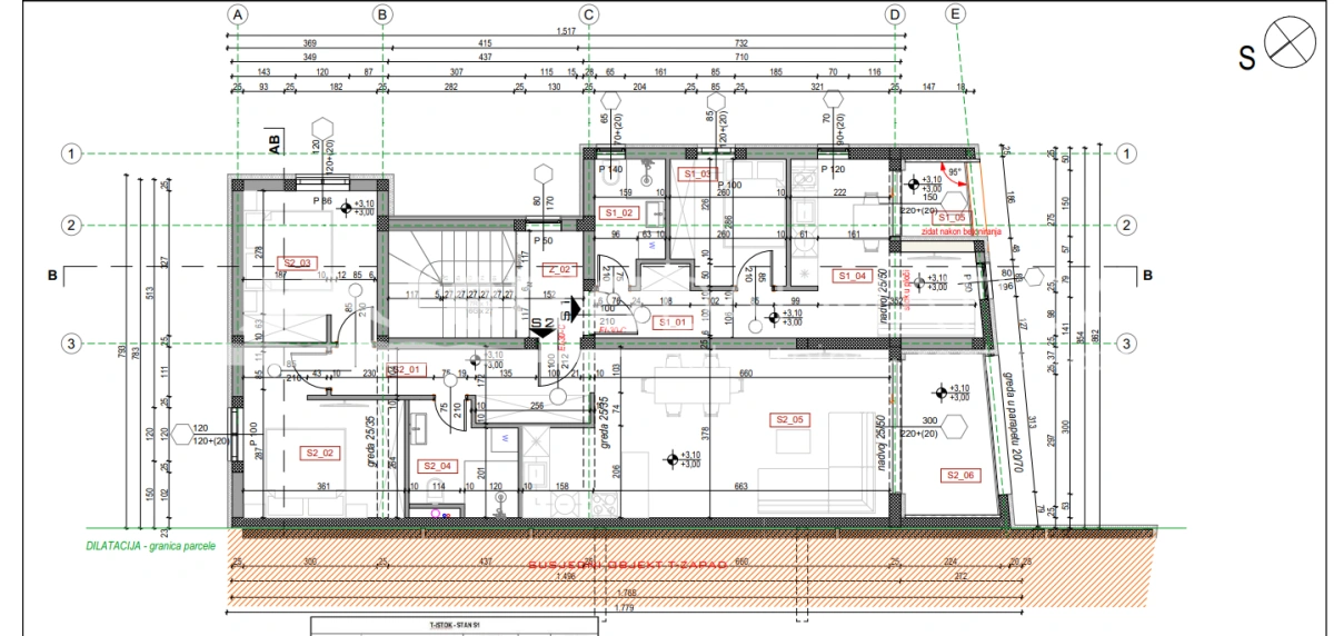 Apartment Brodarica mit Balkon und Parkplatz