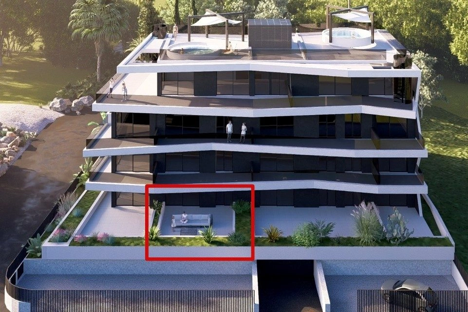 Apartment in Primošten – freier Blick, Terrasse, Aufzug, Garage