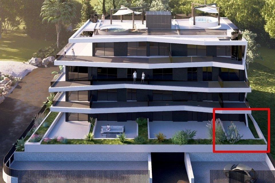 Apartment in Primošten – Panoramablick aufs Meer, Garage, Aufzug