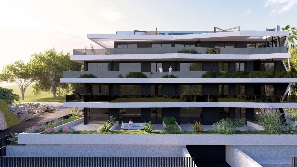 Penthouse, Primošten – Terrasse, Panoramablick, Aufzug und Garage