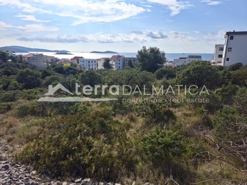 Stavební pozemek, Rogoznica – výhled na moře