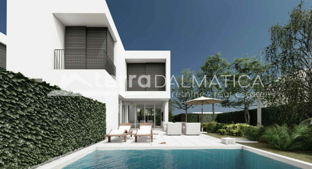 Moderne Villa in Tribunj – Swimmingpool, Neubau