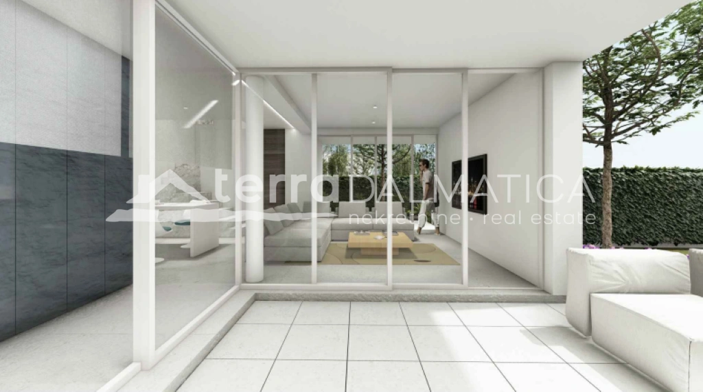 Moderne Villa in Tribunj – in Meeresnähe, mit Swimmingpool und Garten