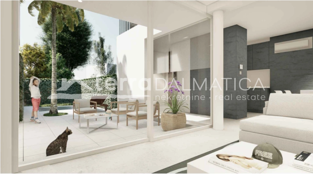 Attraktive Villa in Tribunj – mit Swimmingpool und Garten