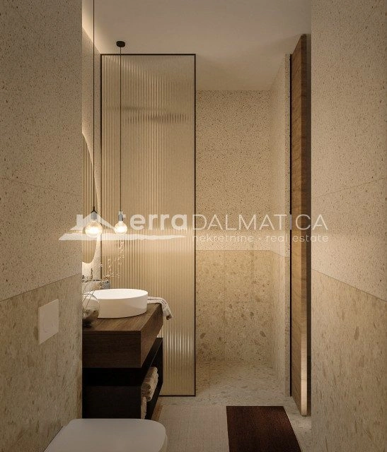 Two-bedroom apartment in Vodice - new building with sea view