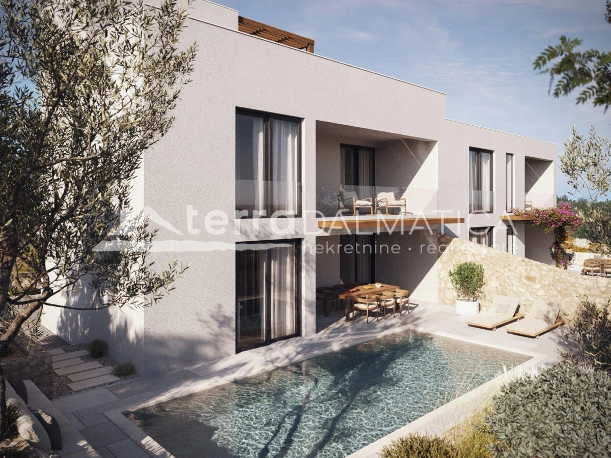 Haus in Vodice – Neubau mit Meerblick