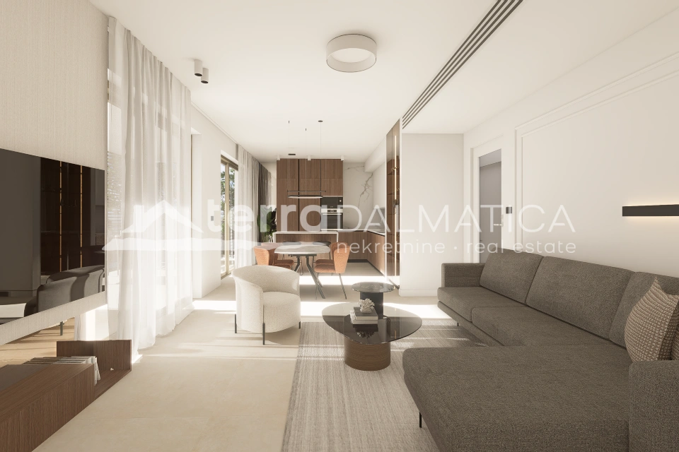 Moderní apartmán, Primošten – soukromý bazén a zahrada