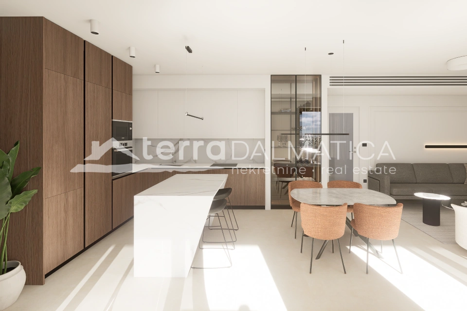 Moderní apartmán, Primošten – soukromý bazén a zahrada