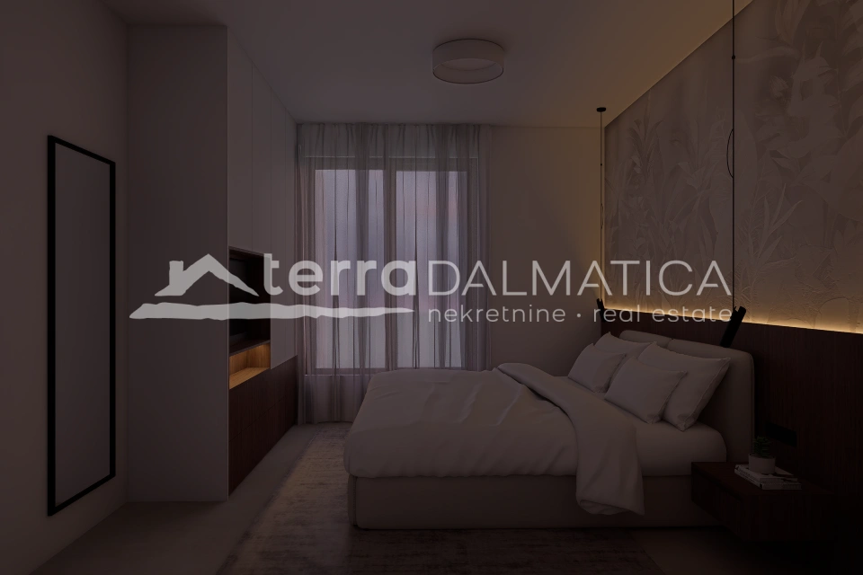 Moderní apartmán, Primošten – soukromý bazén a zahrada