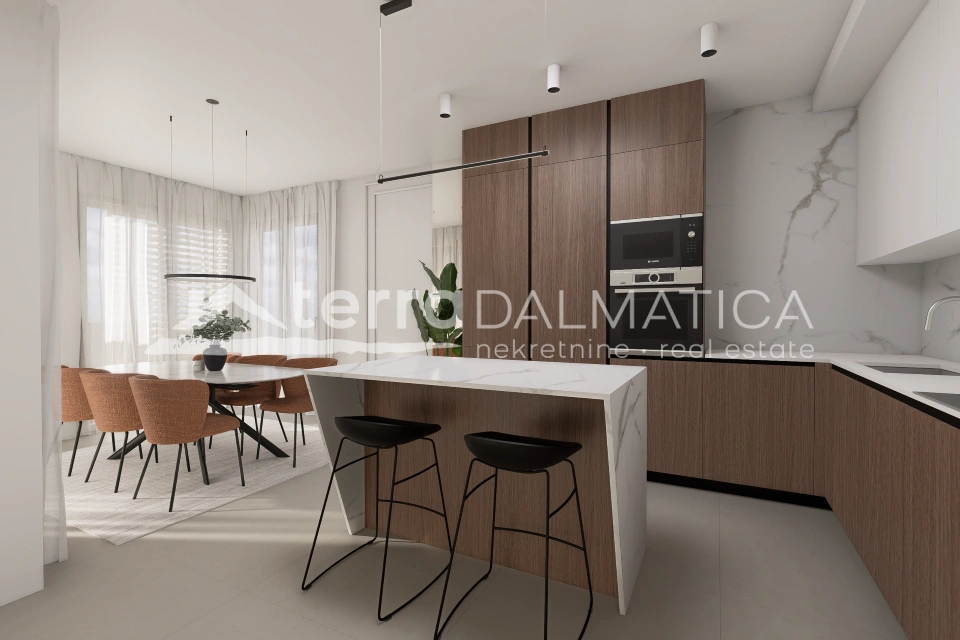 Penthouse, Primošten – střešní terasa