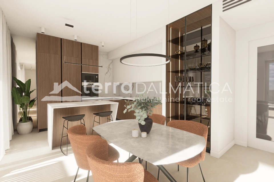 Penthouse, Primošten – střešní terasa