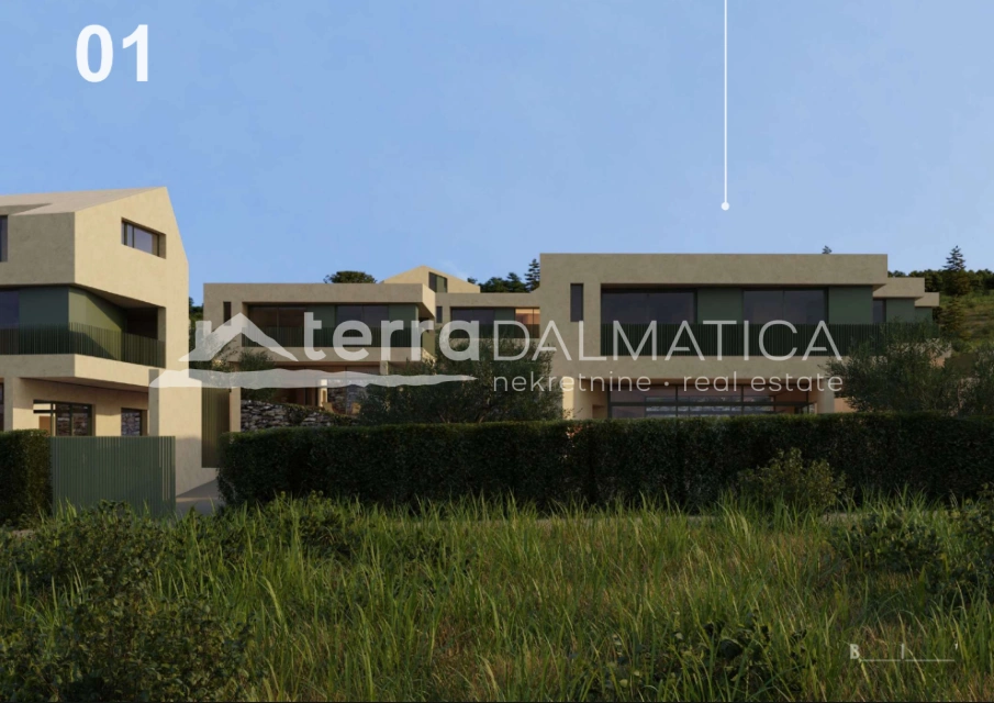 Luxusvilla, Brač – Pool, Aussicht