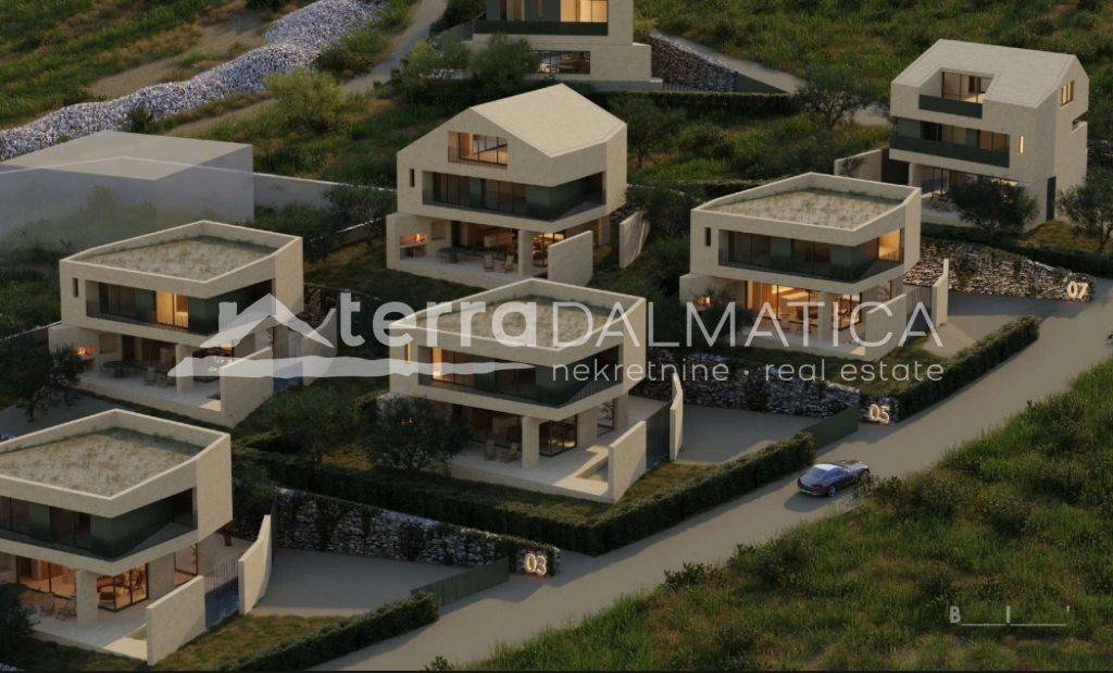 Villa mit Aussicht, Brač – Swimmingpool