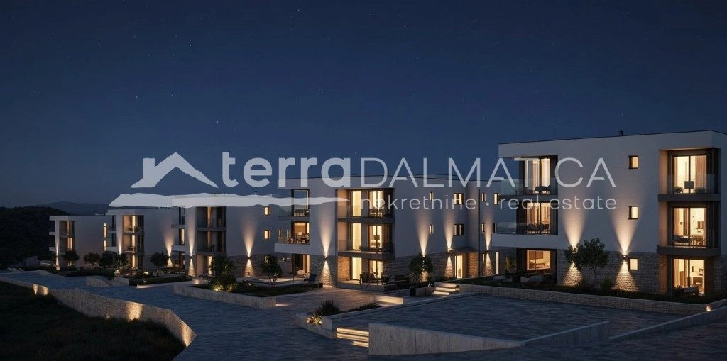 Apartment, Tribunj – S5, zweiter Stock mit überdachten Terrassen