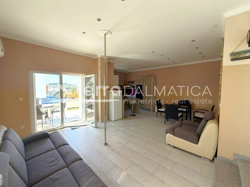 Modernes Haus, Vodice – Pool, Aussicht