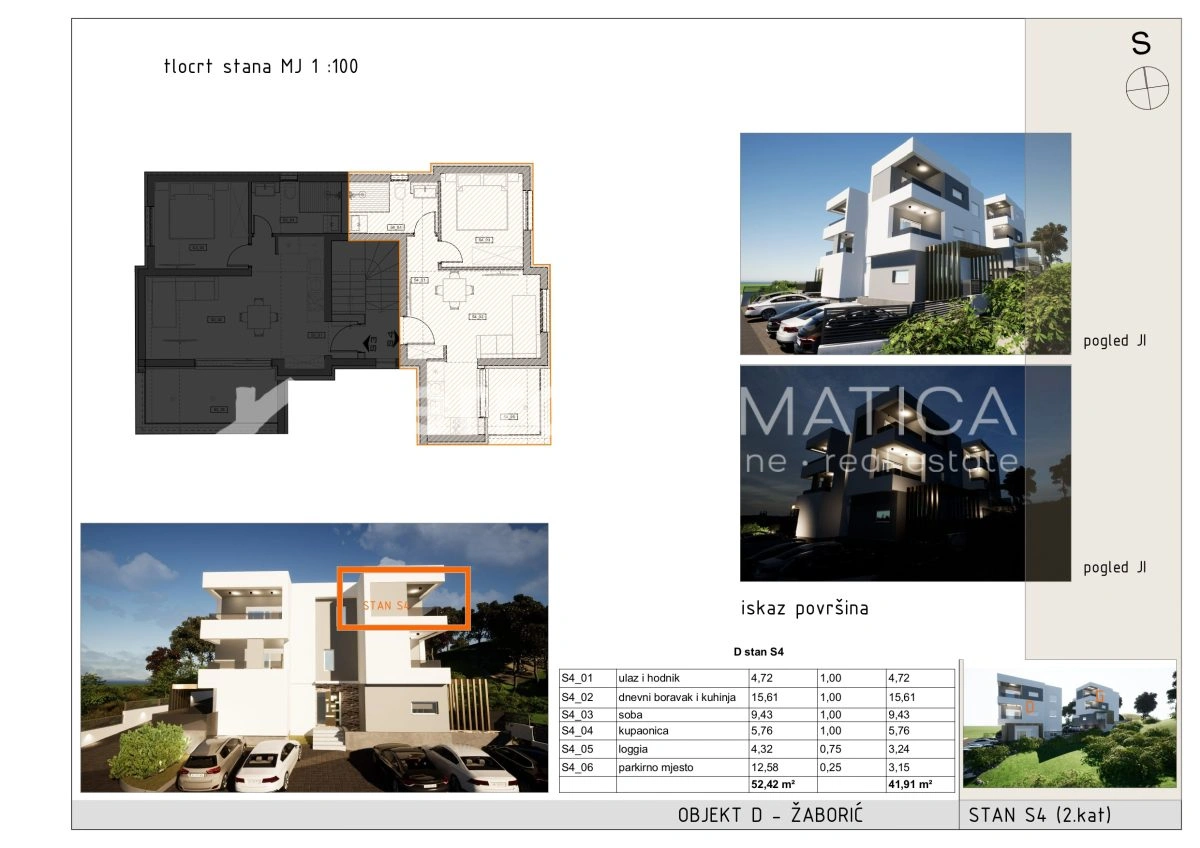 Apartment mit Meerblick