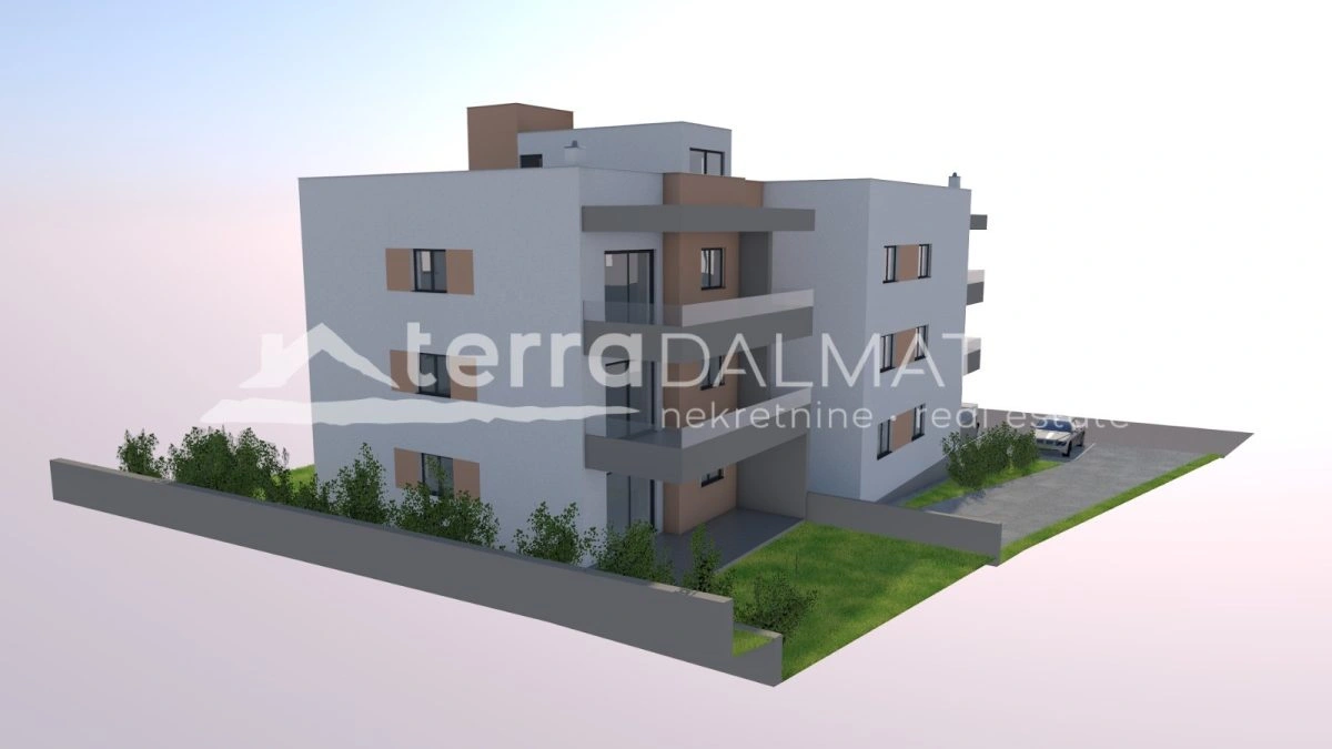 Apartment Sveti Filip i Jakov Neubau mit Dachterrasse