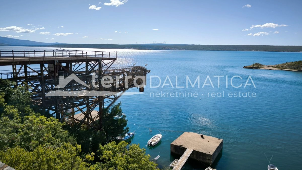 Drei-Zimmer-Wohnung Maslenica, Neubau mit Meerblick