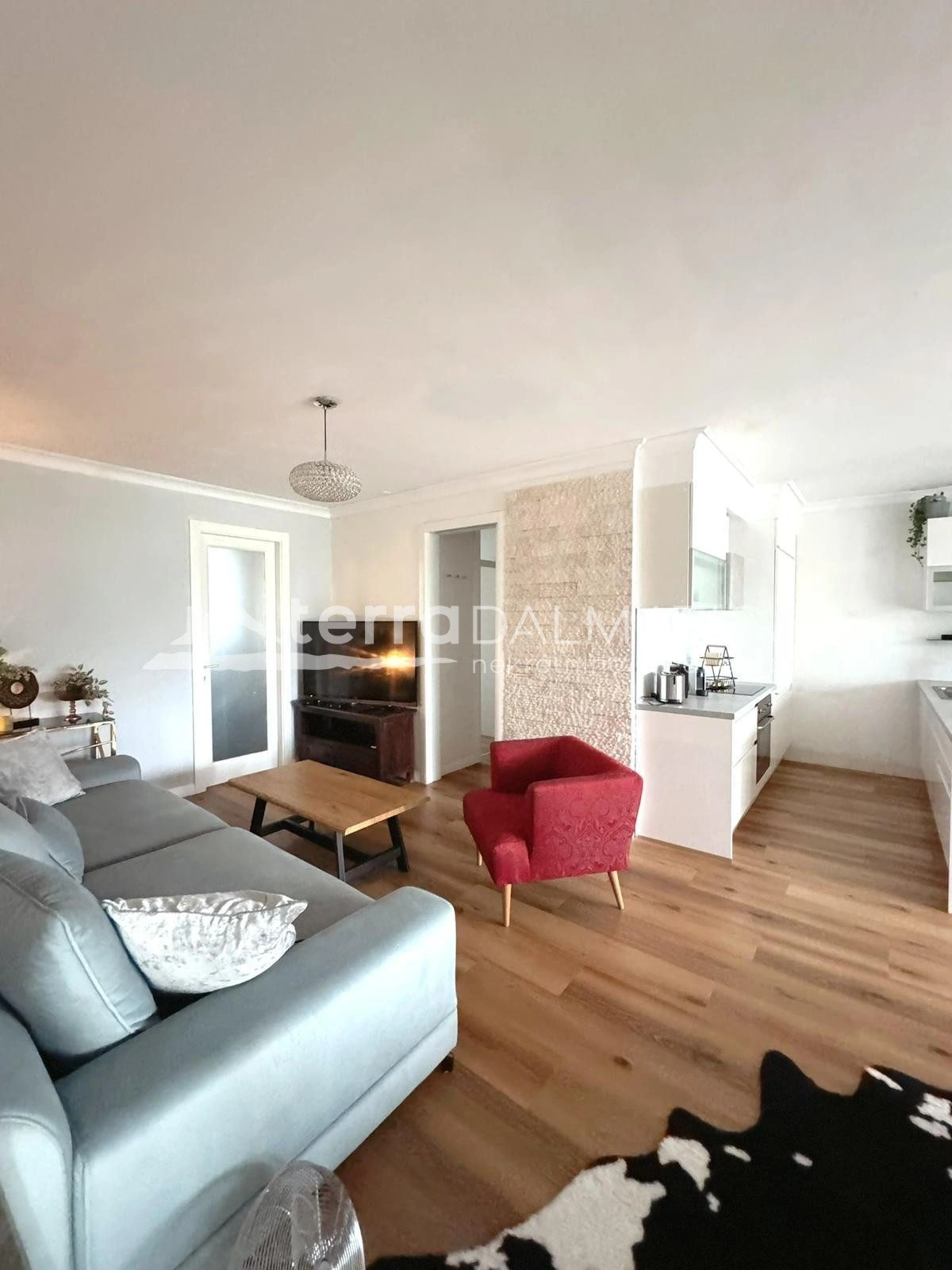 Drei-Zimmer-Apartment in Zadar mit Meerblick