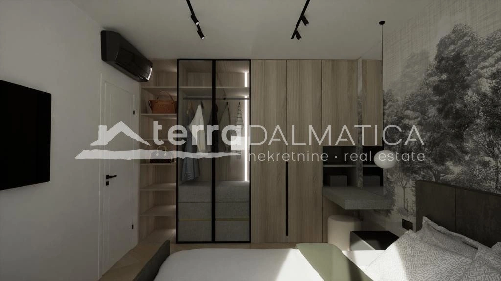 Haus in Vodice in der Nähe des Meeres