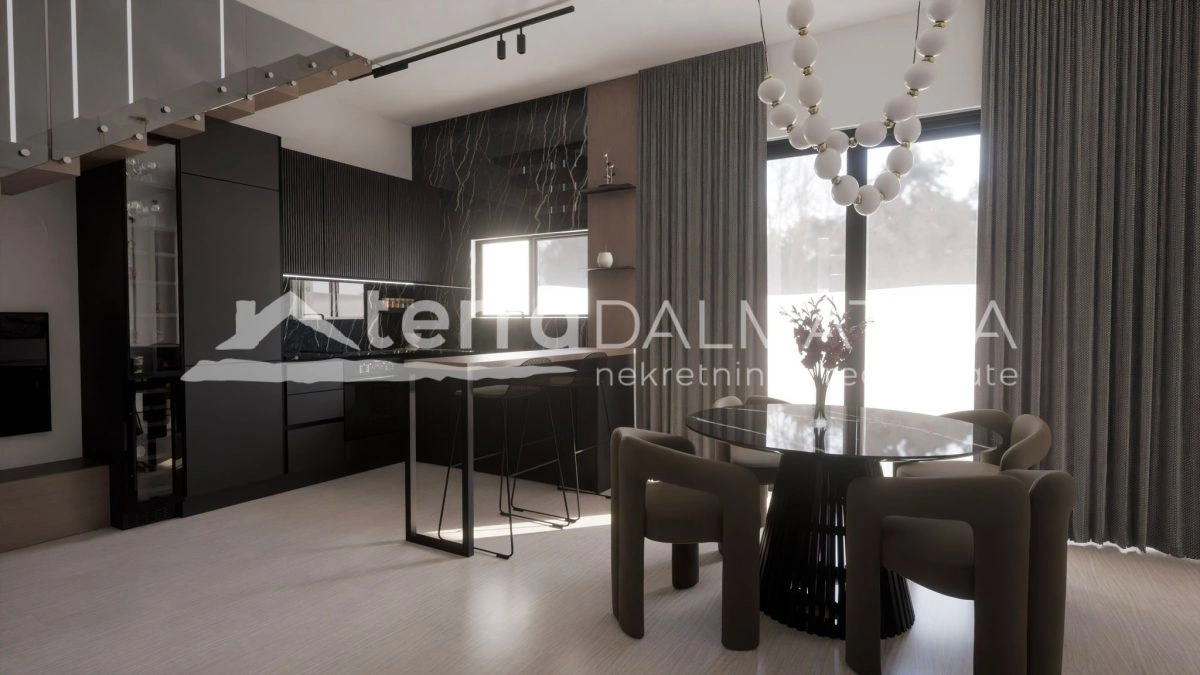 Haus in Vodice mit Dachterrasse