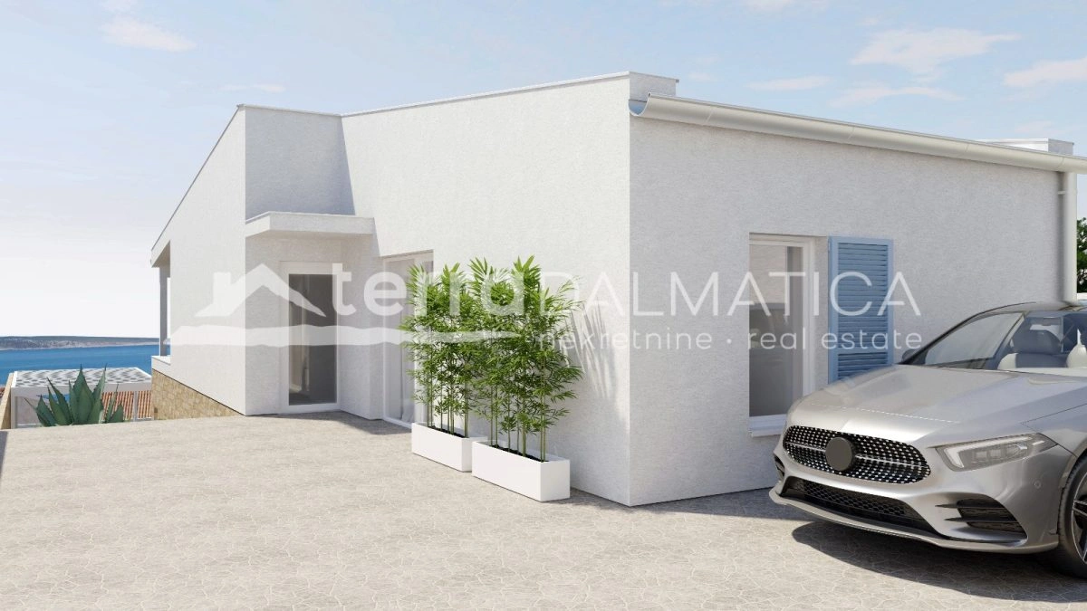 Nova vila Starigrad s bazenom i pogledom na more