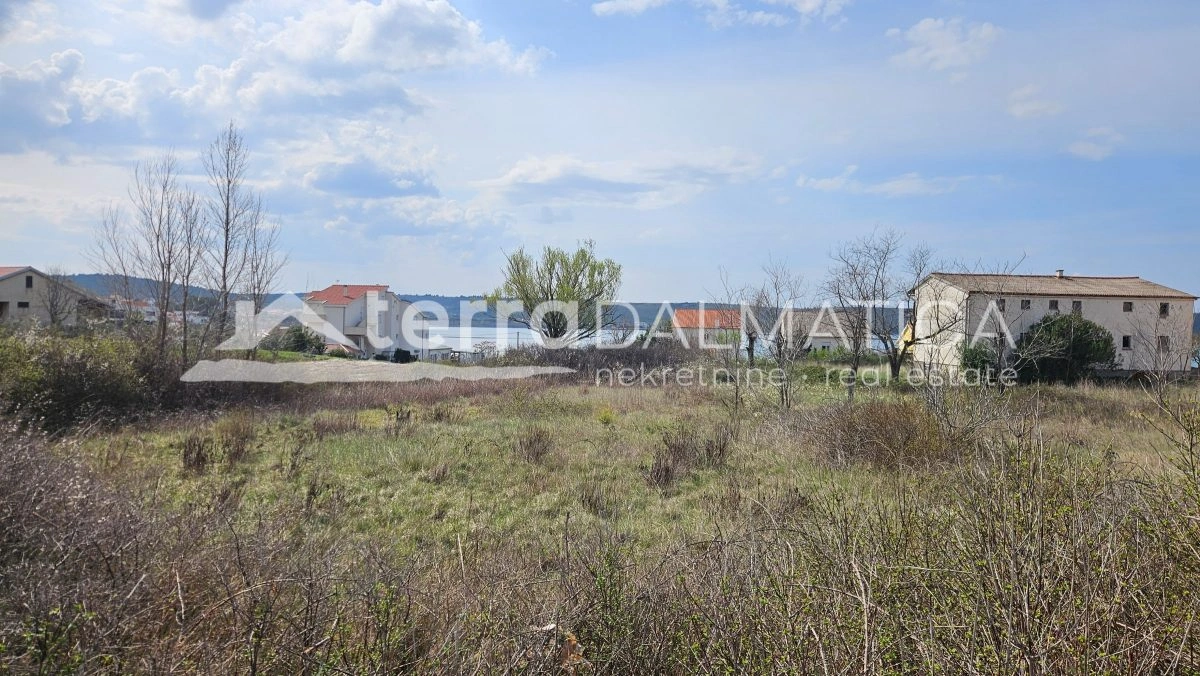 Građevinsko zemljište Ljubač s pogledom na more