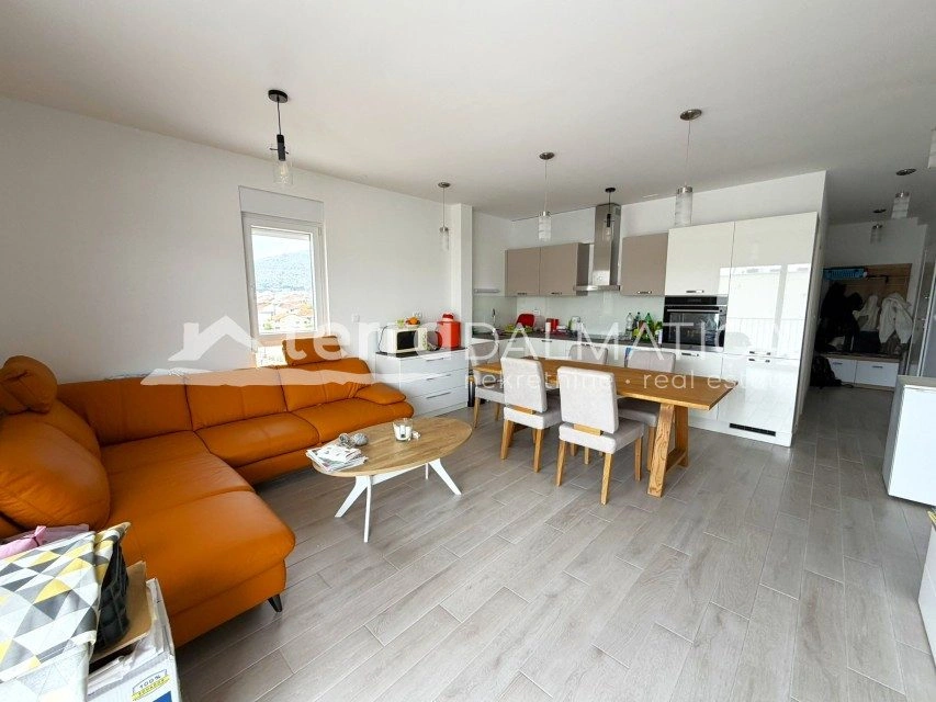 Ferienwohnung in Trogir mit Meerblick