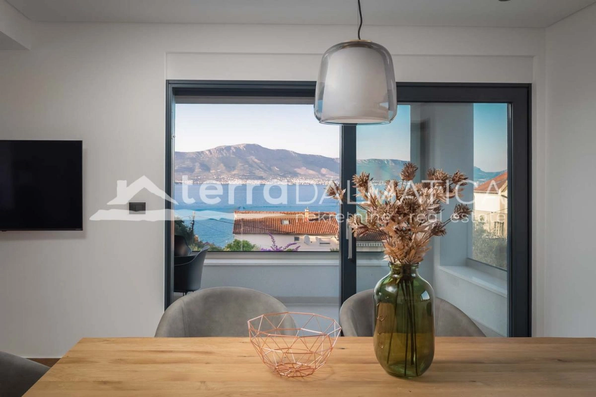 Ferienwohnung auf der Insel Čiovo mit Meerblick