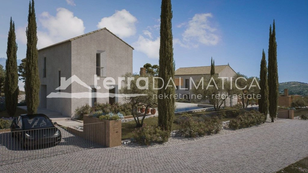 Modernes Haus, Zaton – Swimmingpool und umfangreiche Sportanlagen