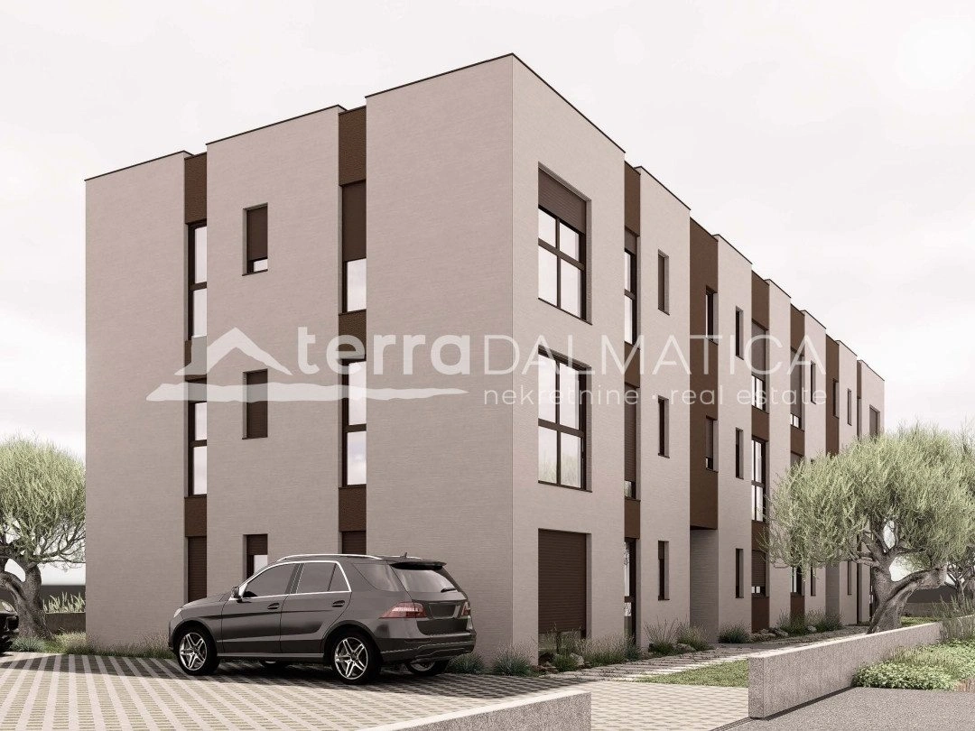 Apartment in Vodice mit Meerblick und 2 Parkplätzen