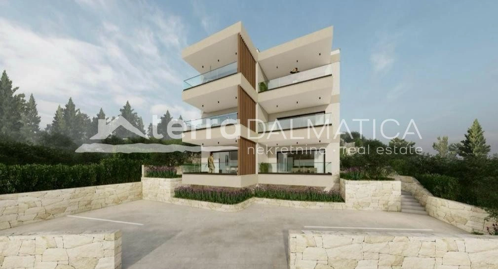 Apartmentprojekt auf der Insel Čiovo mit Meerblick