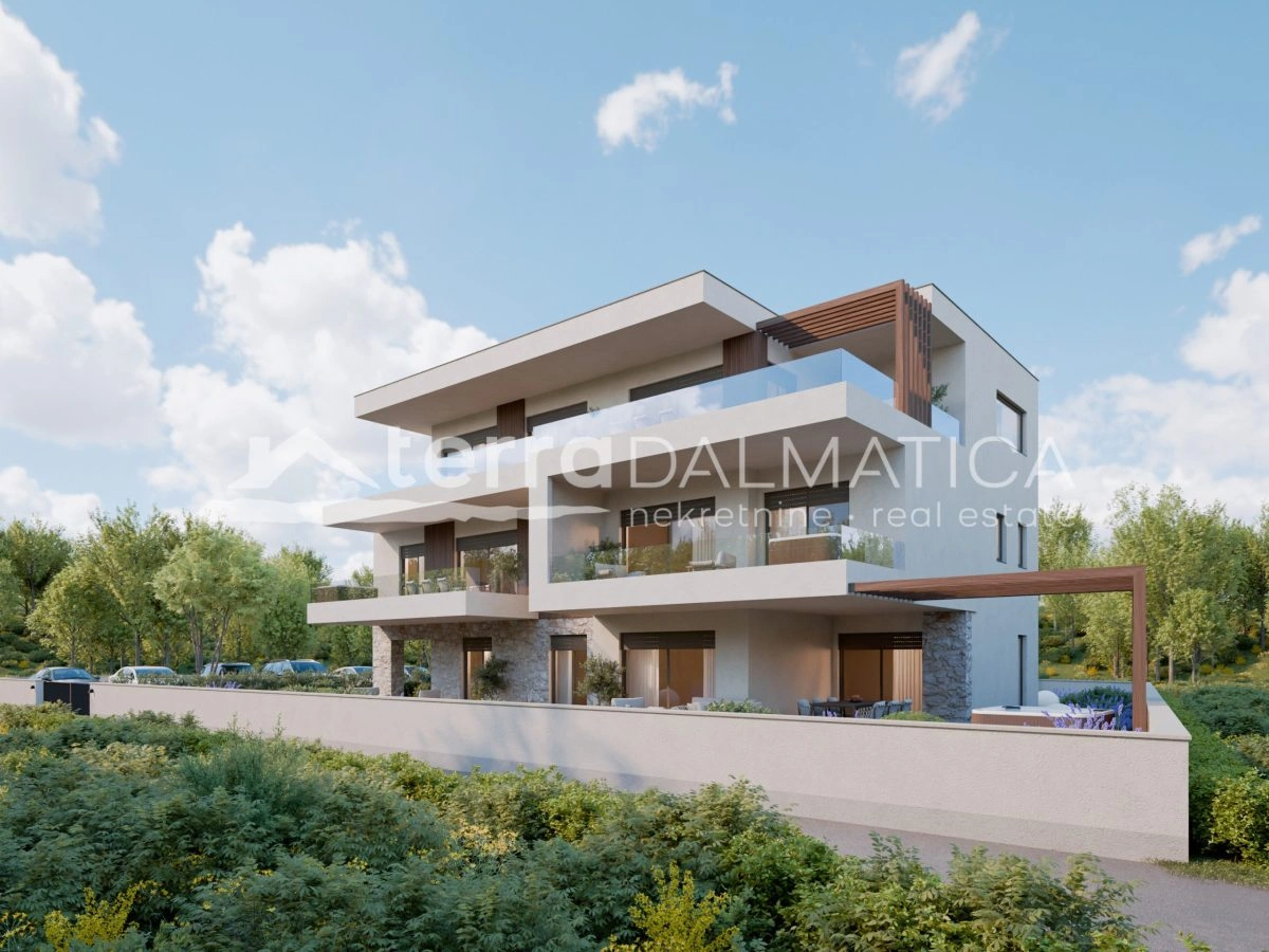Einzigartiges Penthouse in Vodice – direkter Zugang vom Aufzug