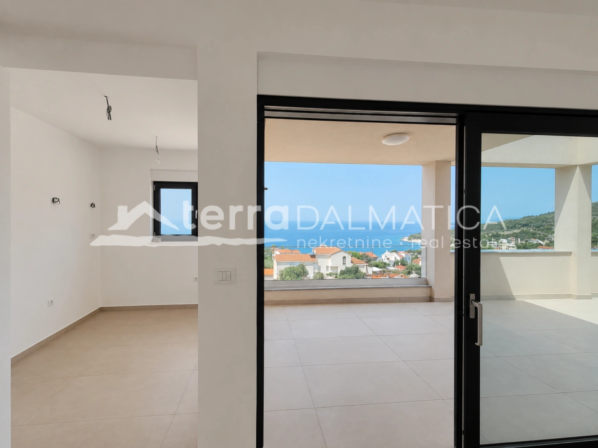 Primosten, Penthouse mit Panoramablick auf das Meer