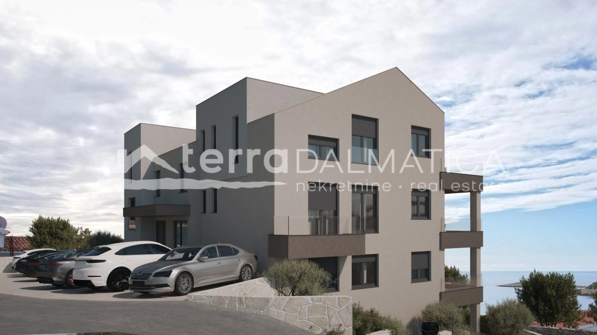 Wohnung in Stivašnica – Neubau mit Swimmingpool und Garten