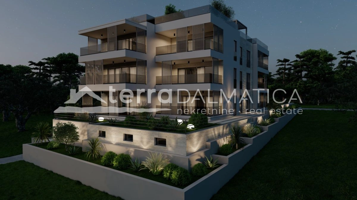 Neubau, Sv. Filip i Jakov – Meerblick, Garage und Garten